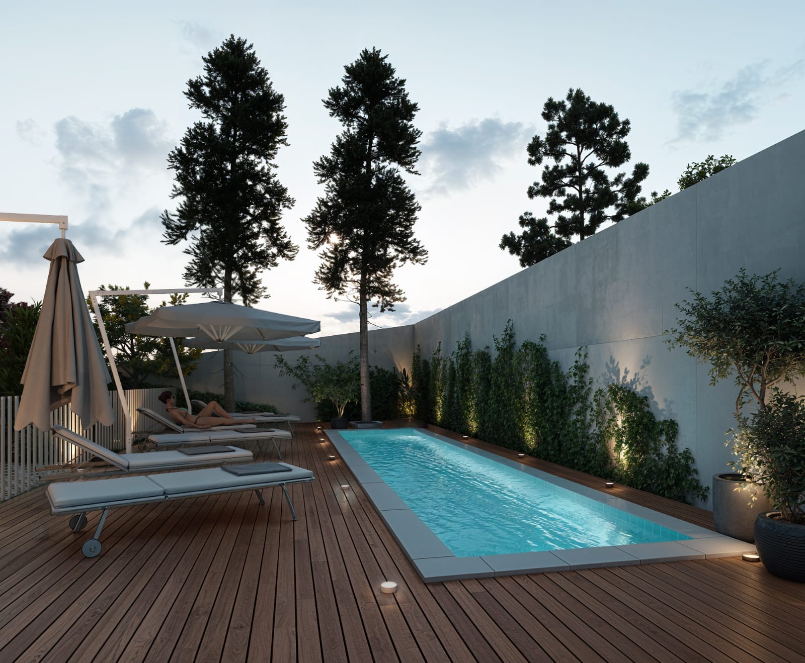 Mimosa - basen i strefa relaksu