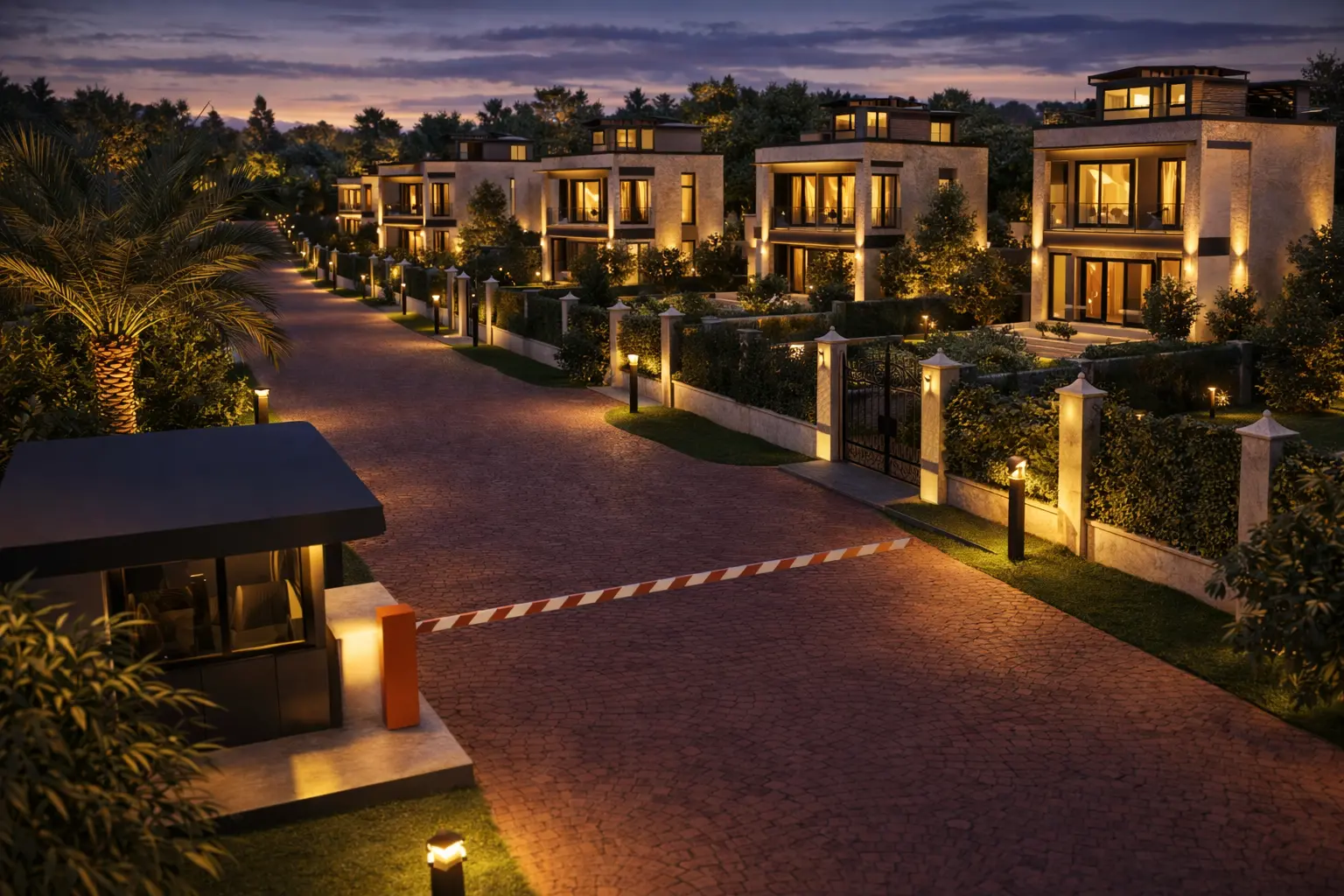 Elysium Park Residences - widok z lotu ptaka na kompleks w Gantiadi, Batumi