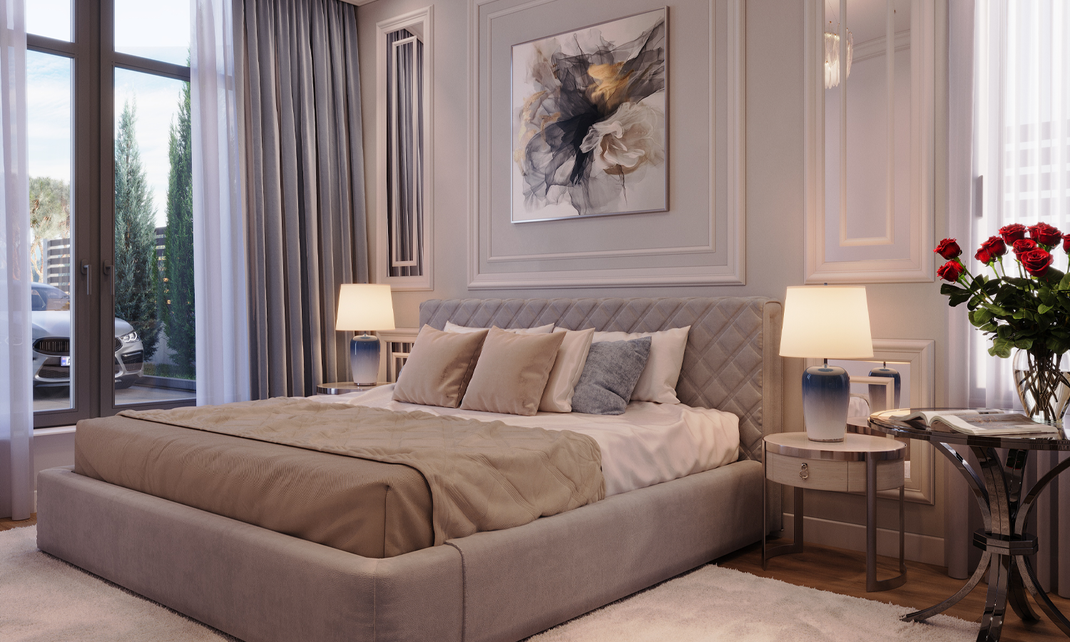 Elysium Park Residences - sypialnia willi